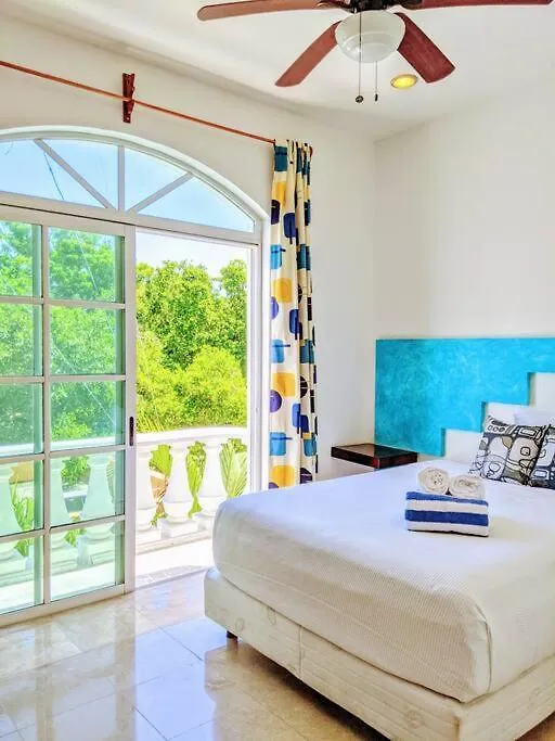 18Br Up To 50Guest Castillos Playacar Walk To Beach And 5Th Ave 1000Mbps Playa del Carmen Mexikó